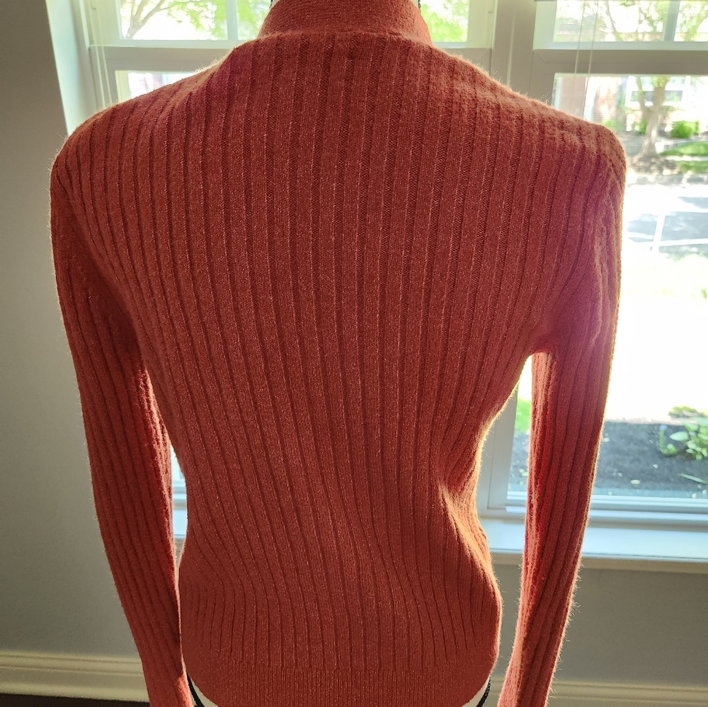 LOFT Ribbed Cardigan Sweater - Picture 3 of 3